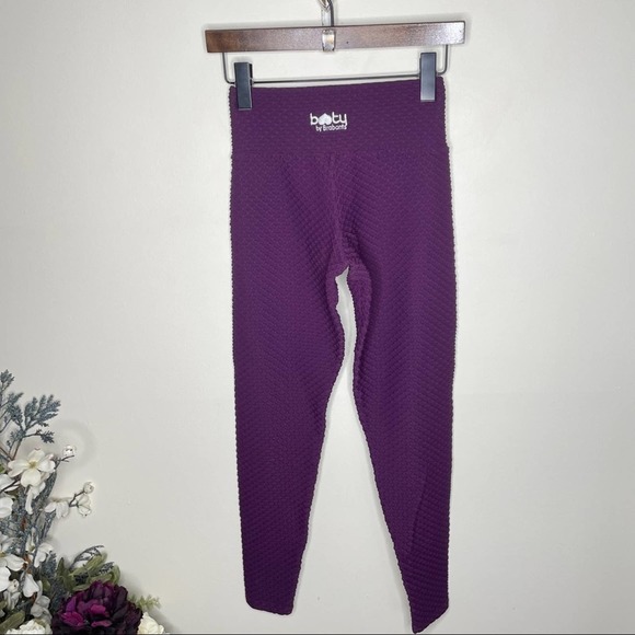 BOOTY BY BRABANTS Croco Skin Leggings Acai {3F46} - Picture 3 of 6